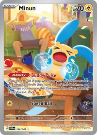 Minun - 194/182 (194/182) [SV04 Paradox Rift]