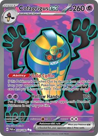 Cofagrigus ex - 224/182 (224/182) [SV04 Paradox Rift]