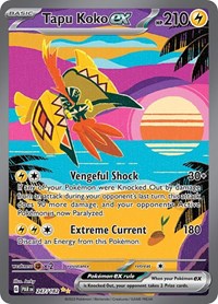 Tapu Koko ex - 247/182 (247/182) [SV04 Paradox Rift]