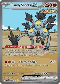 Sandy Shocks ex - 250/182 (250/182) [SV04 Paradox Rift]