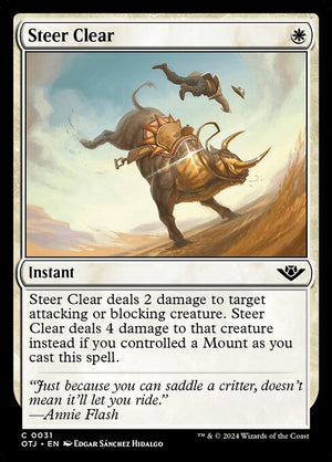 Steer Clear (31) [Outlaws of Thunder Junction]