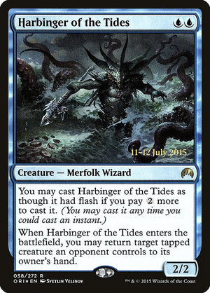 Harbinger of the Tides (58s) [Magic Origins Promos]