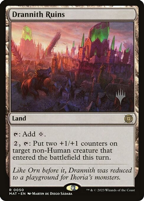 Drannith Ruins (50p) [March of the Machine: The Aftermath Promos]