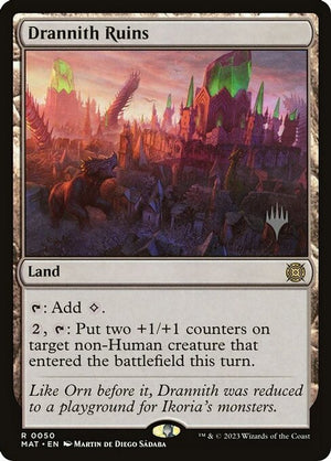 Drannith Ruins (50p) [March of the Machine: The Aftermath Promos]