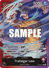 Trafalgar Law (001) (ST10-001) [Ultra Deck: The Three Captains]
