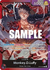 Monkey.D.Luffy (002) (ST10-002) [Ultra Deck: The Three Captains]