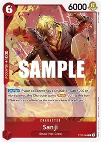 Sanji (ST10-004) [Ultra Deck: The Three Captains]