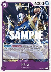Killer (ST10-007) [Ultra Deck: The Three Captains]
