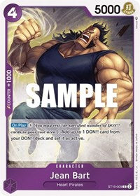 Jean Bart (ST10-009) [Ultra Deck: The Three Captains]