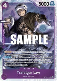 Trafalgar Law (010) (ST10-010) [Ultra Deck: The Three Captains]