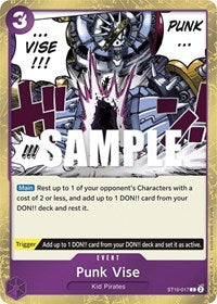 Punk Vise (ST10-017) [Ultra Deck: The Three Captains]