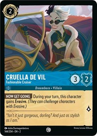 Cruella De Vil - Fashionable Cruiser (144/204) [Rise of the Floodborn]