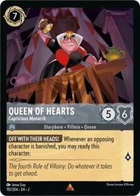 Queen of Hearts - Capricious Monarch (192/204) [Rise of the Floodborn]
