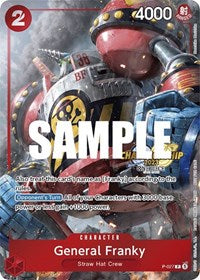 General Franky (CS 2023 Event Pack) (P-027) [One Piece Promotion Cards]