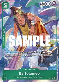 Bartolomeo (CS 2023 Event Pack) (P-029) [One Piece Promotion Cards]