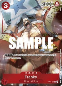 Franky (CS 2023 Celebration Pack) (OP01-021) [One Piece Promotion Cards]