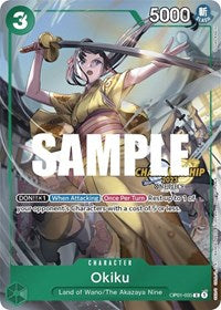 Okiku (CS 2023 Celebration Pack) (OP01-035) [One Piece Promotion Cards]