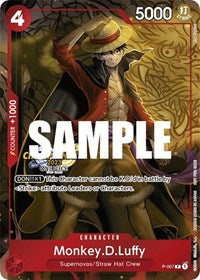 Monkey.D.Luffy (007) (CS 2023 Celebration Pack) (P-007) [One Piece Promotion Cards]