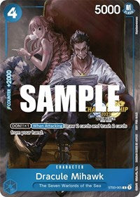 Dracule Mihawk (CS 2023 Celebration Pack) (ST03-005) [One Piece Promotion Cards]