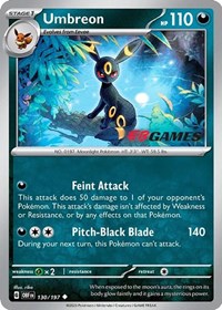 Umbreon - 130/197 (EBGames Exclusive) (130/197) [Miscellaneous Cards and Products]