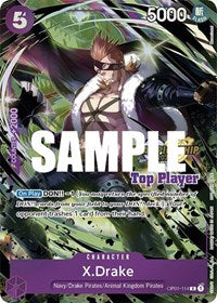 X.Drake (CS 2023 Top Players Pack) (OP01-114) [One Piece Promotion Cards]
