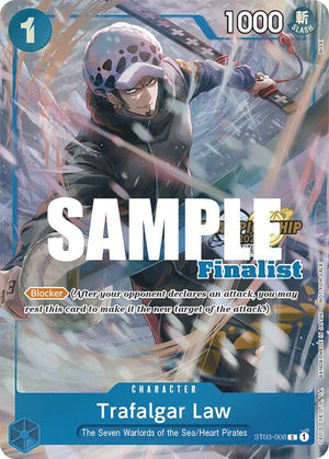 Trafalgar Law (CS 2023 Top Players Pack) [Finalist] (ST03-008) [One Piece Promotion Cards]