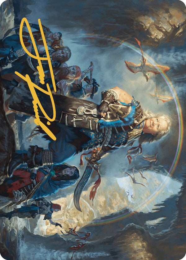 Admiral Brass, Unsinkable Art Card (Gold-Stamped Signature) (69) [The Lost Caverns of Ixalan Art Series]