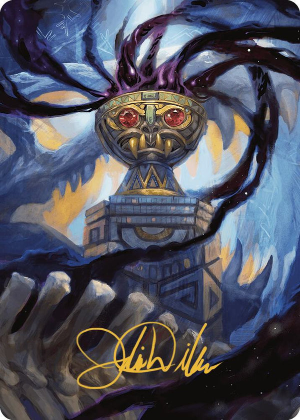 Chalice of the Void Art Card (Gold-Stamped Signature) (79) [The Lost Caverns of Ixalan Art Series]