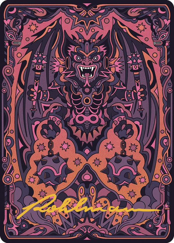 Bloodletter of Aclazotz Art Card (61/81) (Gold-Stamped Signature) [The Lost Caverns of Ixalan Art Series]