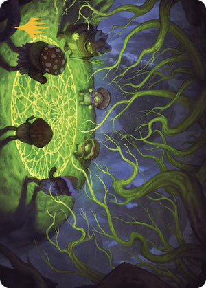 Growing Rites of Itlimoc Art Card (Gold-Stamped Planeswalker Symbol) (26) [The Lost Caverns of Ixalan Art Series]