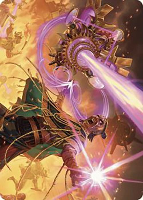 Cosmium Blast Art Card (1) [The Lost Caverns of Ixalan Art Series]