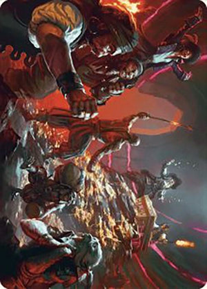 Hit the Mother Lode Art Card (19) [The Lost Caverns of Ixalan Art Series]