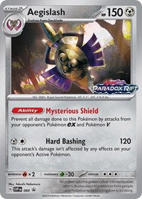 Aegislash - 060 (Prerelease) (060) [SV Scarlet and Violet Promo Cards]