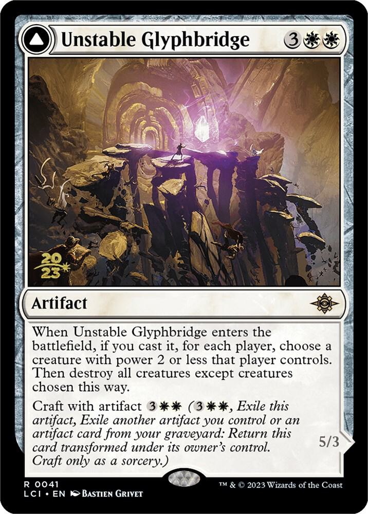 Unstable Glyphbridge (41) [Prerelease Cards]