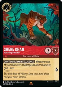 Shere Khan - Menacing Predator (126/204) [Rise of the Floodborn]