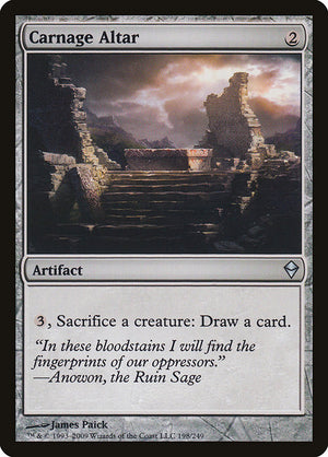 Carnage Altar (198) [Zendikar]