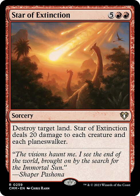 Star of Extinction (259) [Commander Masters]