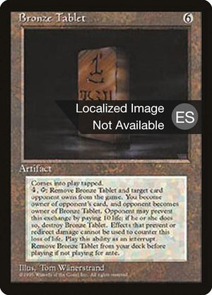 Bronze Tablet (303) [Fourth Edition Foreign Black Border]