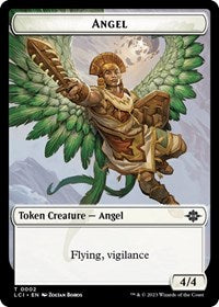 Angel Token (2) [The Lost Caverns of Ixalan]