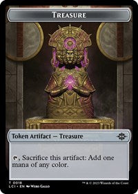 Treasure Token (18) [The Lost Caverns of Ixalan]