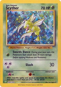 Scyther (006/034) [Trading Card Game Classic]