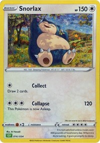 Snorlax (016/034) [Trading Card Game Classic]