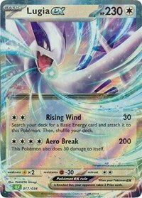 Lugia ex (017/034) [Trading Card Game Classic]