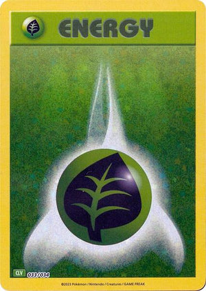 Basic Grass Energy (033/034) [Trading Card Game Classic]