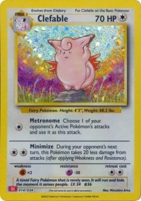 Clefable (014/034) [Trading Card Game Classic]