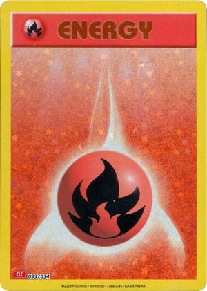 Basic Fire Energy (033/034) [Trading Card Game Classic]