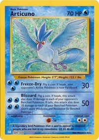 Articuno (009/034) [Trading Card Game Classic]