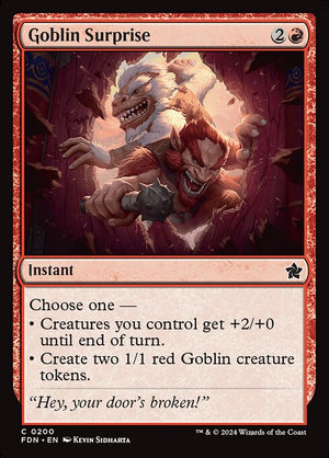 Goblin Surprise (200) [Foundations]