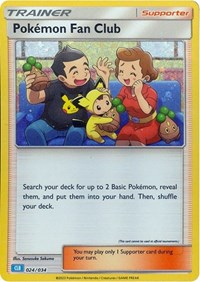 Pokemon Fan Club (CLB) (024/034) [Trading Card Game Classic]