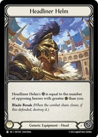 Headliner Helm (HVY202) [Heavy Hitters]